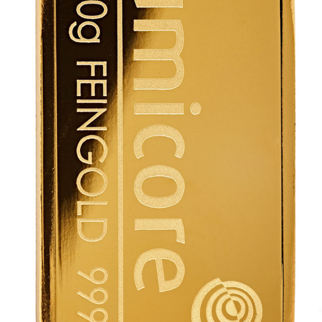 Штампований злиток Umicore 100 г