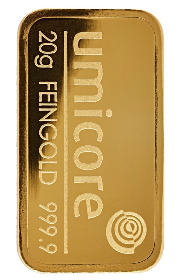 Штампований злиток Umicore 20 г