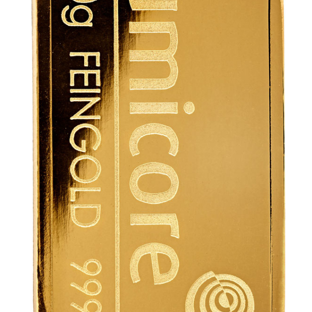 Штампованный слиток Umicore 50 г