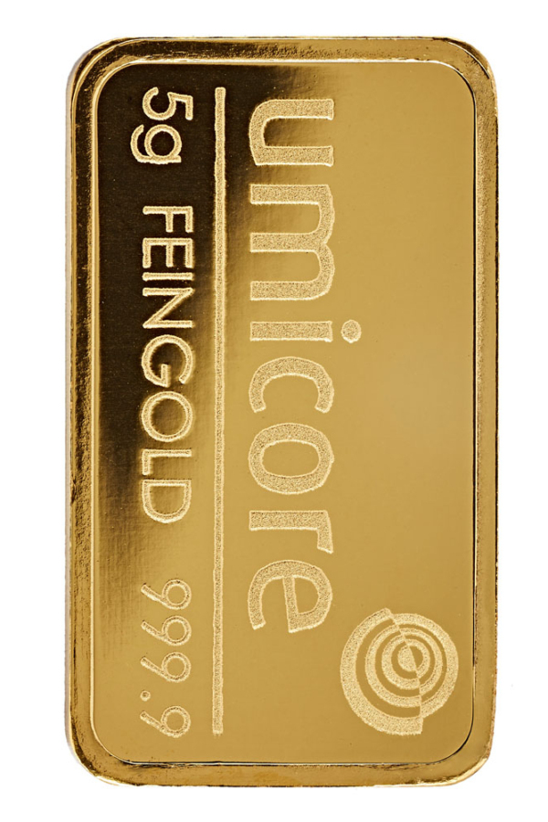 Штампований злиток Umicore 5 г