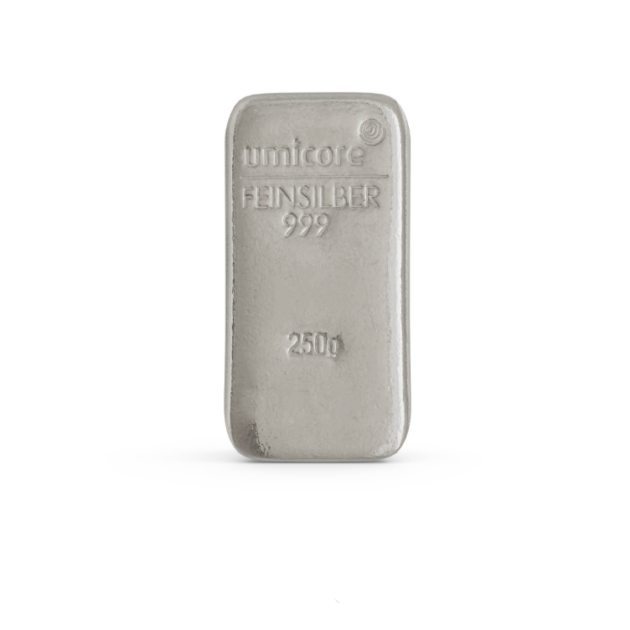 Литой слиток Umicore 250 г